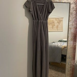 Baltic born Athena dress Charcoal